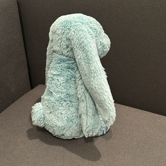 Jellycat Retired Medium Bashful Aqua Bunny - Picture 2 of 6